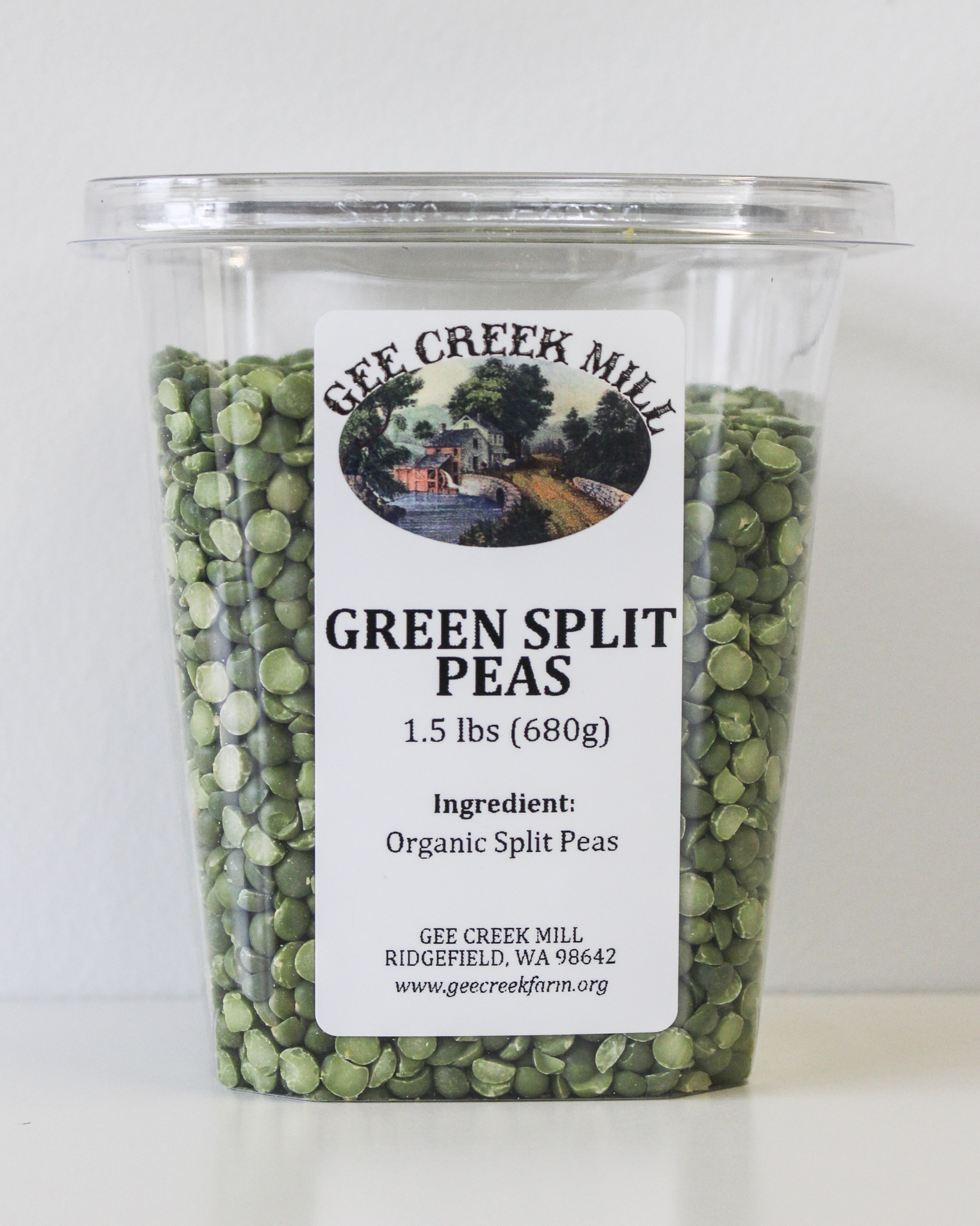 Gee Creek Green Split Peas
