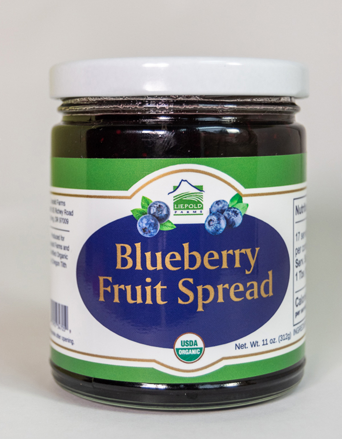Liepold Farms Organic Blueberry Spread