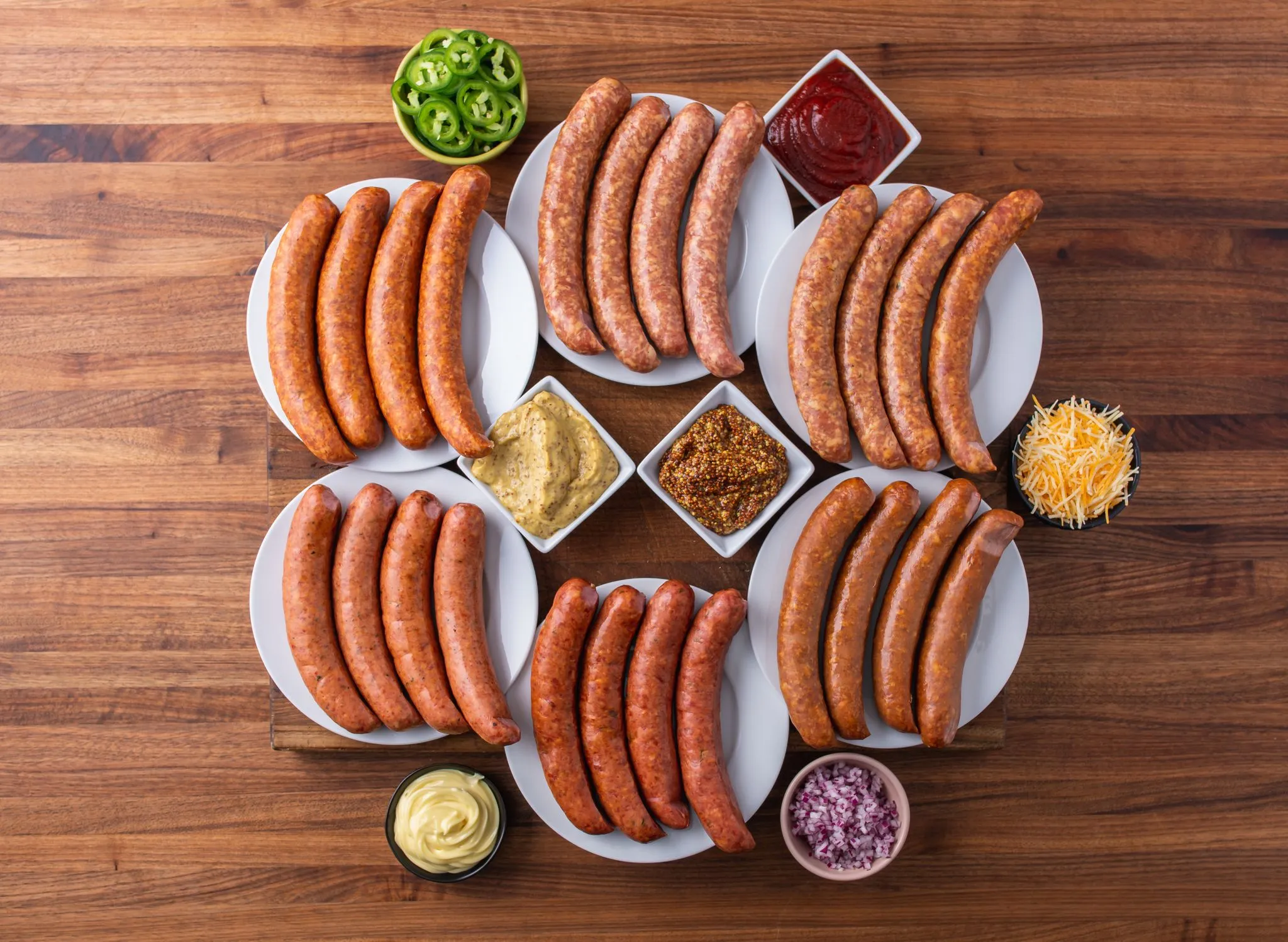 Carlton Farms Cheesy Bratwurst