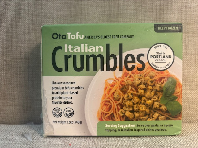 OTA TOFU - Italian Tofu Crumbles